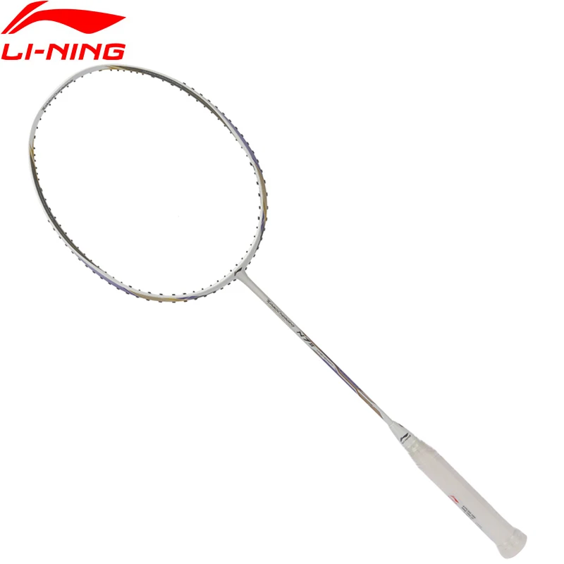 

Li-Ning 2018 Turbo Charging N7 II Badminton Rackets Single Racket Professional Equipment Carbon Fiber Li Ning Rackets AYPL202