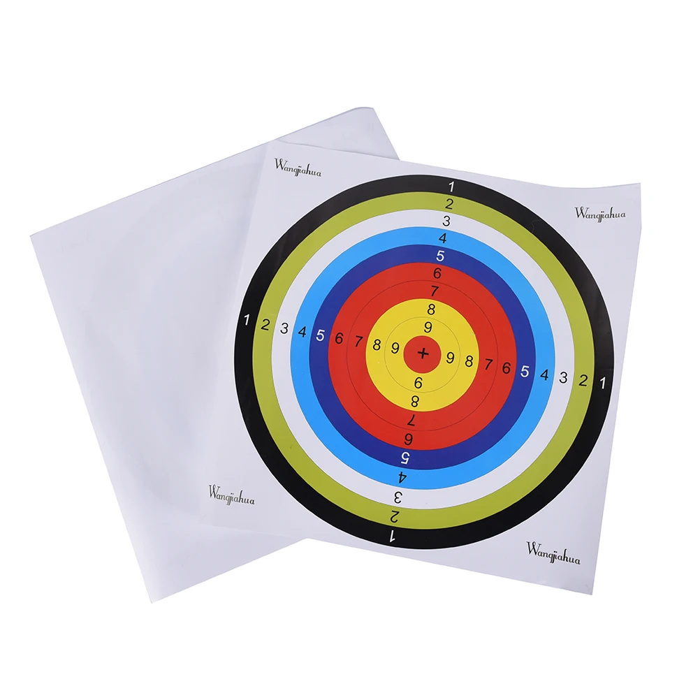 5/10 Pcs Paper Shooting Target Archery Target Paper Full Ring Target