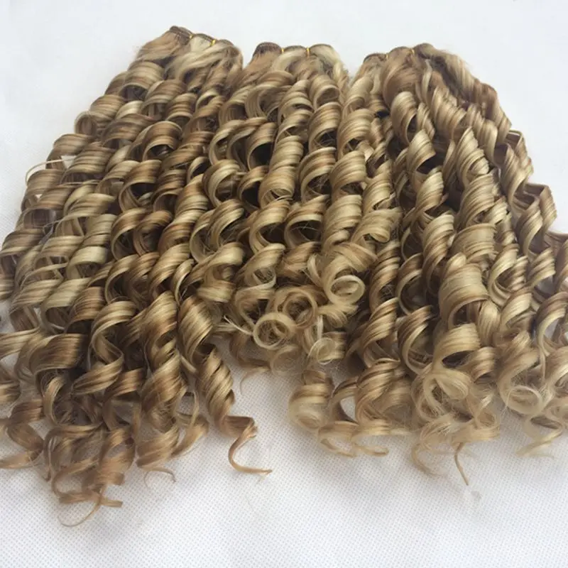 Heat resisting cheap curly font b synthetic b font weave curly weave font b hair b