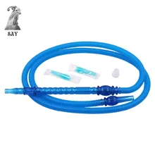 SY 1 шт. 190 см пластиковая трубка для кальяна длинные рот трубы кальяна шланг пластиковый кальян ручка Чаша для кальяна аксессуары