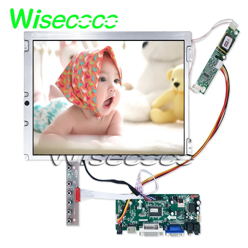 12 1 дюймовая 800x600 tft ЖК-экранная панель LQ121S1DG31 с dvi vga контроллер клавиатуры board для