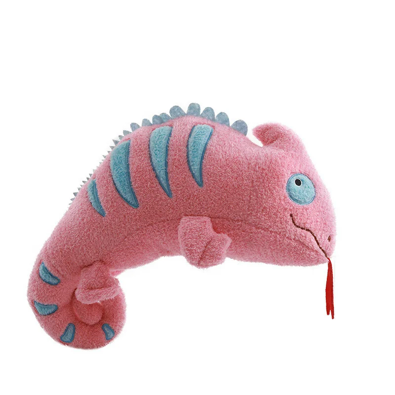 Мультяшные рептилии ящерица Хамелеон Плюшевые игрушки высокого качества персональная животное кукла подушка для детей день рождения рождественские подарки
