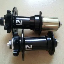 Novatec велосипедный концентратор высокого качества быстроразъемный складной велосипед концентратор 24 Отверстия Novatec черный 741742 MTB концентратор