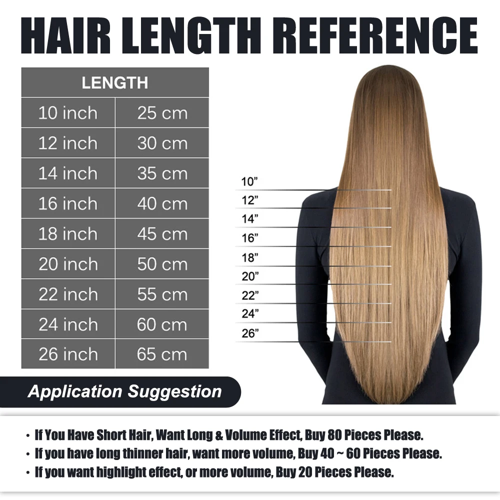 Tape in extensions 35 cm Clearance