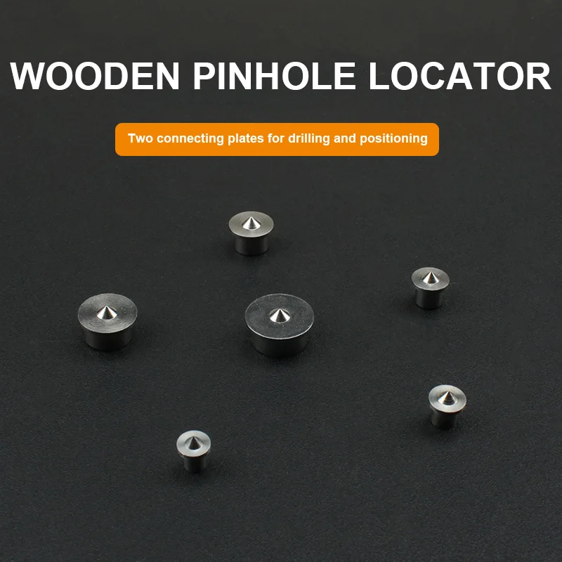 

6Pcs 4-12mm Center Dowel Locator Joint Alignment Tools Set For Drill Hole Pin Wood Points CLH@8