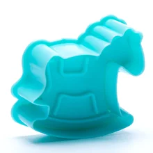 LIMITOOLS 1Set/4PCS 3D Baby Clothes Shower Hand Press Stamp Biscuit Cookie Plunger Cutter Mold #356