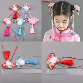 

Pet Dog Grooming Accessories Fan tassel hairpin streamer hair accessory 10pcs/lot