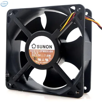 

Original KDE1212PMBX-6A Computer Blower Cooling Axial Fan DC 12V 7.68W 0.63A 12038 120*120*38mm 3150RPM 3 Wires