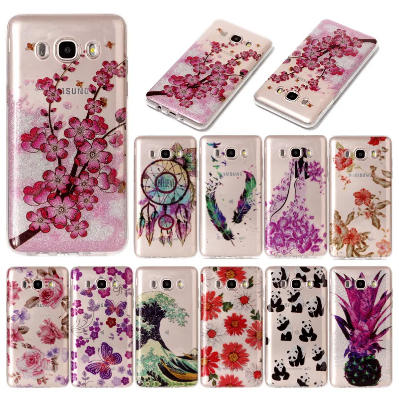 

For Samsung J5 2016 J510F J510 Silicone Case Tranparent Animal Silicon TPU Soft Back Cover Phone Case for Samsung Galaxy J5 2016