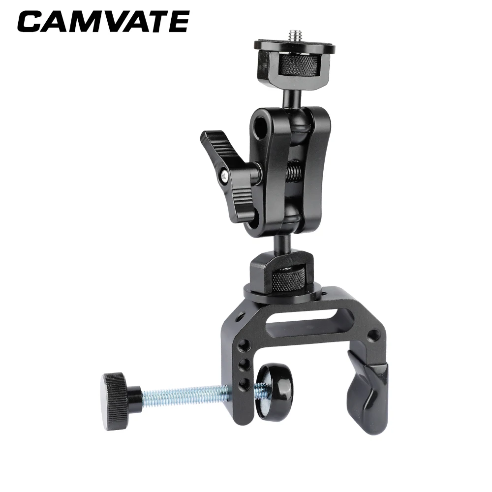 Camvate Universal C Clamp Desk Mount Ball Head Extension Arm