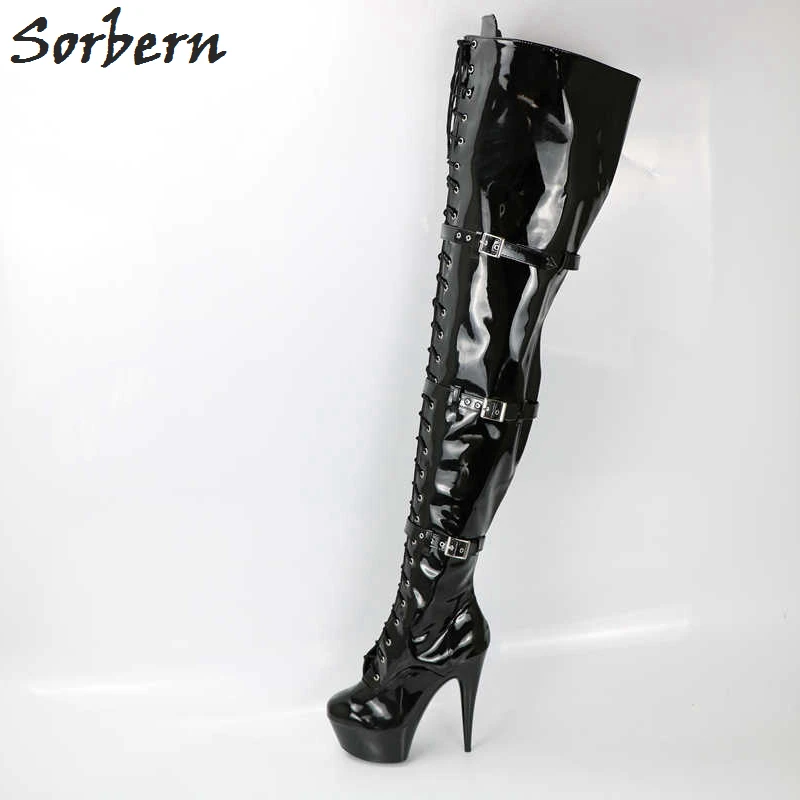 custom thigh high boots
