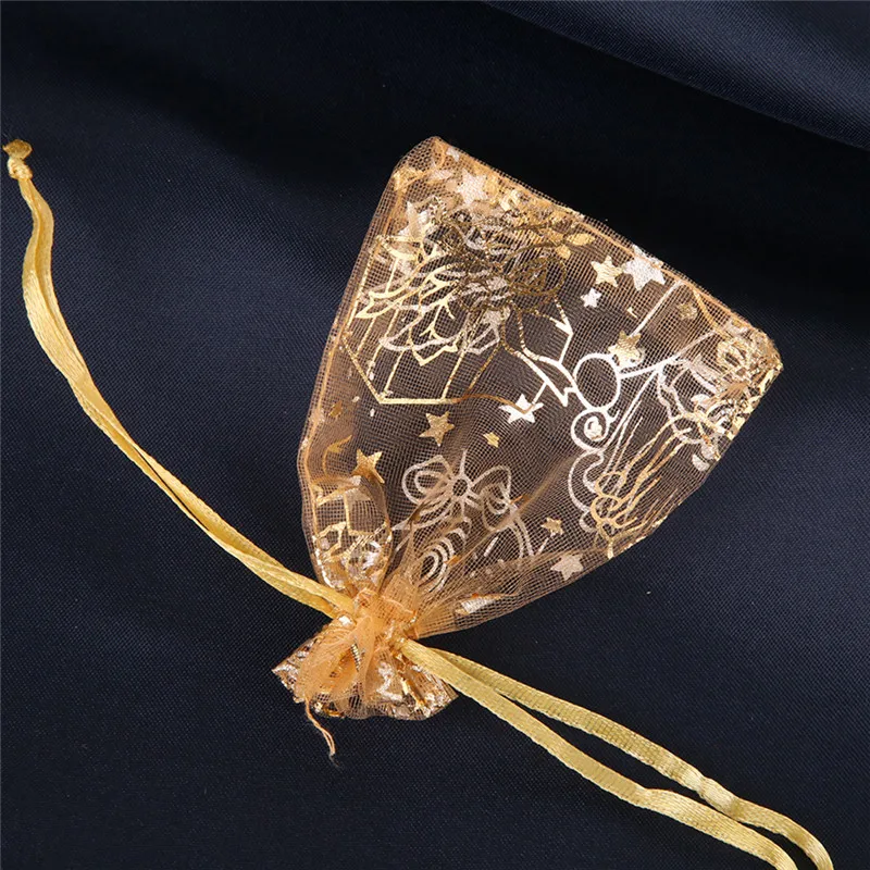 7*9cm 50pcs/lot Organza Jewelry Packaging Bags & Pouches