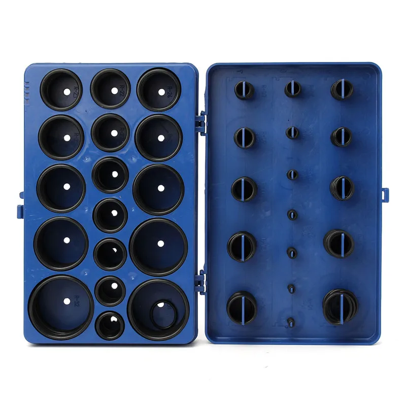 

MTGATHER 419Pcs/Set Rubber O-Ring Seals Tap Washers Gasket Assortment Plumbing PetrolDiesel Durable And Portable
