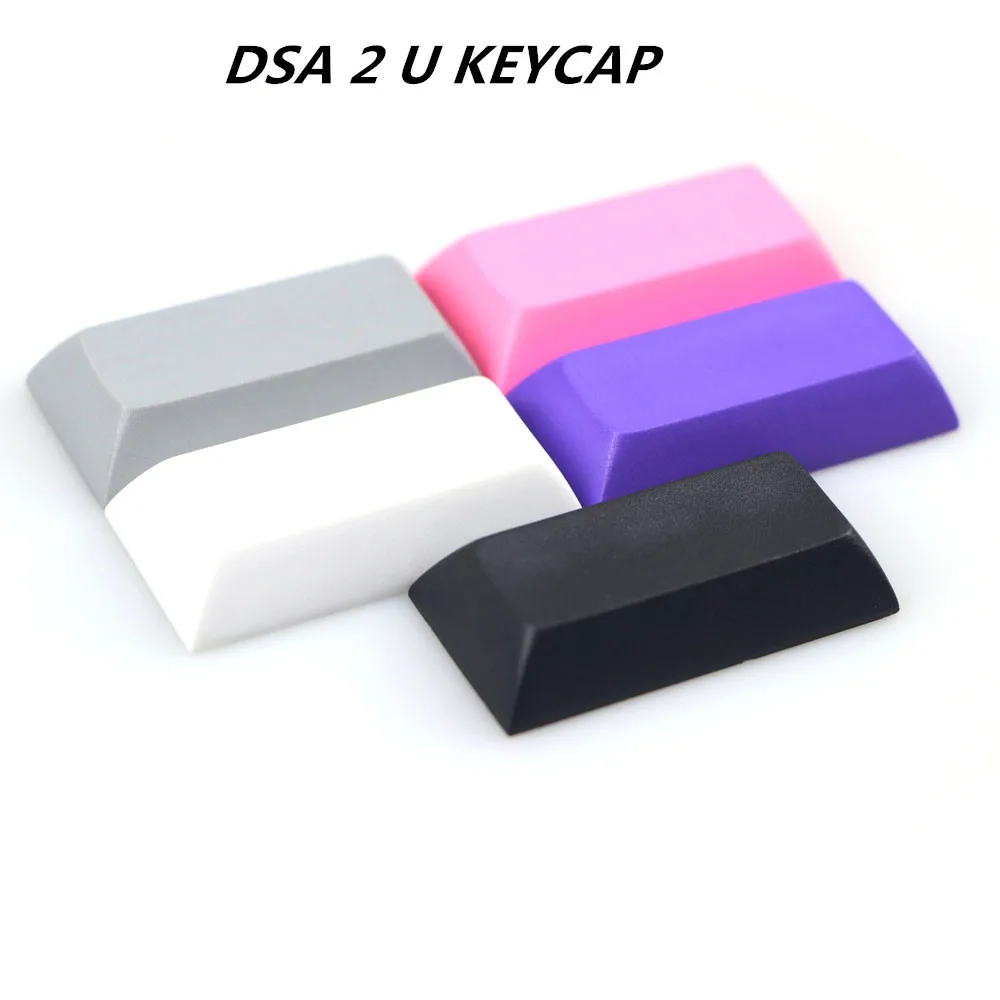 

blank dsa pbt keycap 2u 1.5u 1.25u for cherry mx mechanical keyboard