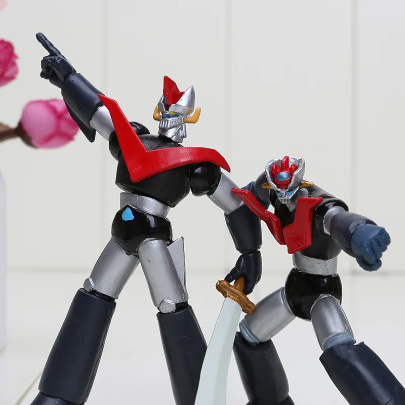 2 шт./компл. 7 9 см Mazinger Z Аниме ПВХ фигурка детские игрушки Chritmas|toy airplane party favors|toy lottoys