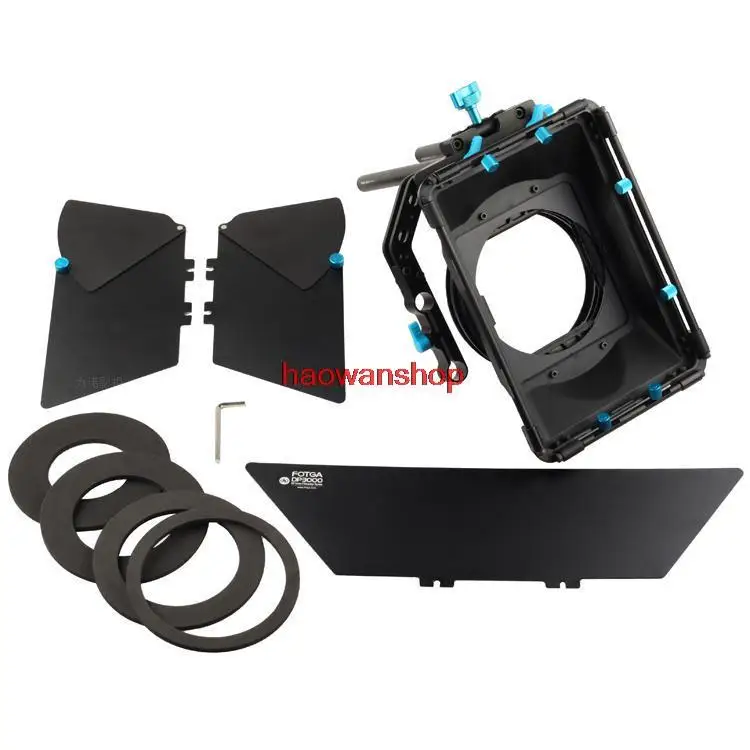 

Fotga DP3000 DSLR swing away matte box w/ sunshade board donut rotatable filter