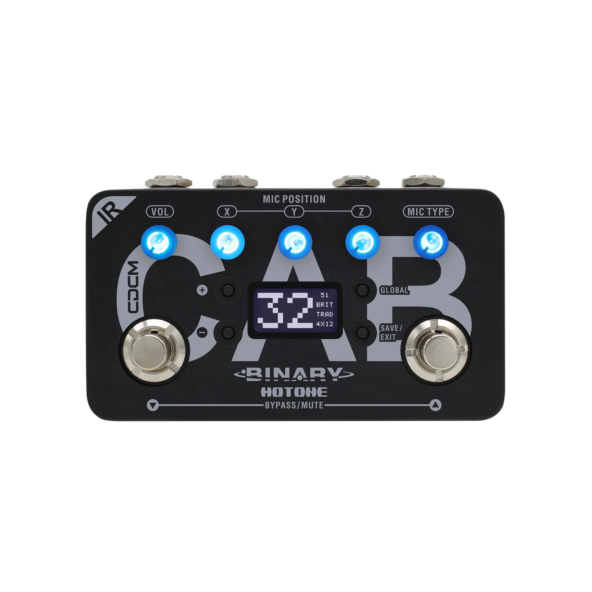 Hotone Binary IR Cab Impulse Response Simulator Effects Pedal