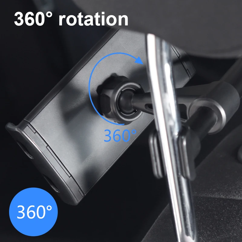 11inch Universal 360 Rotating Backseat Tablet PC Headrest Holder Support Car Back Seat Mobile Phone Holders Stands Accessories 11inch Universal 360 Rotating Backseat Tablet PC Headrest Holder Support Car Back Seat Mobile Phone Holders Stands Accessories