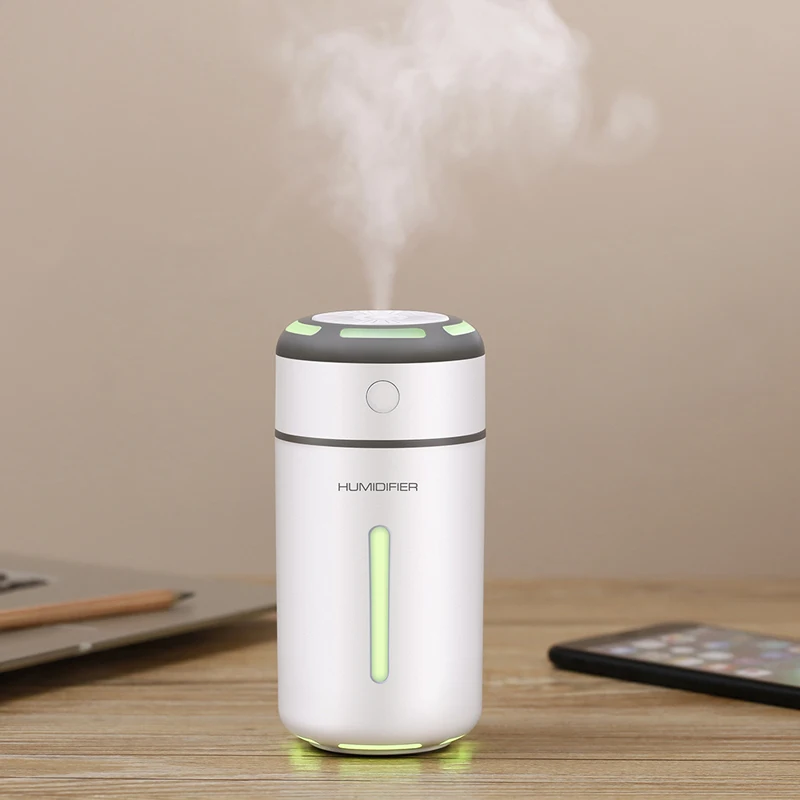 New Mini Colorful light humidifier Essential Oil Diffuser Aroma Lamp LED Night Light USB Ultrasonic Fogger Car air freshener