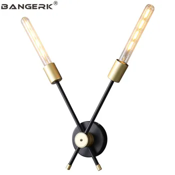 

Industrial Loft Style Iron Vintage Sconce Wall Lights Edison DIY Rotating LED Wall Lamp Bedroom Bedside Home Decor Lighting