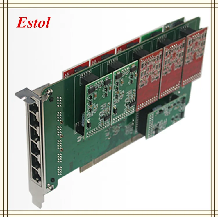 

New 16 ports pci asterisk card fxo fxs card,elastix card, trixbox card,Freeswitch pbx,TDM800P/AEX800/TDM2400P/AEX2400