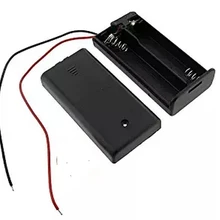 2AA держатель батареи-w/провода и переключатель