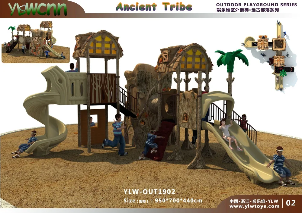 Review  CETUV 2019 new style glass fiber reinforced plastics outdoor playground 114m steel tube children pl