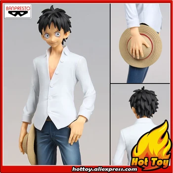 

100% Original Banpresto JEANS FREAK -THE Last Word- Collection Figure - Monkey D. Luffy from "One Piece"