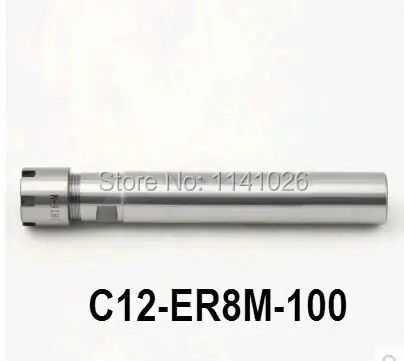 CNC Lathe C10 ER8M 100L Collet Chuck ER8 M Straight Extended Shank toolholder