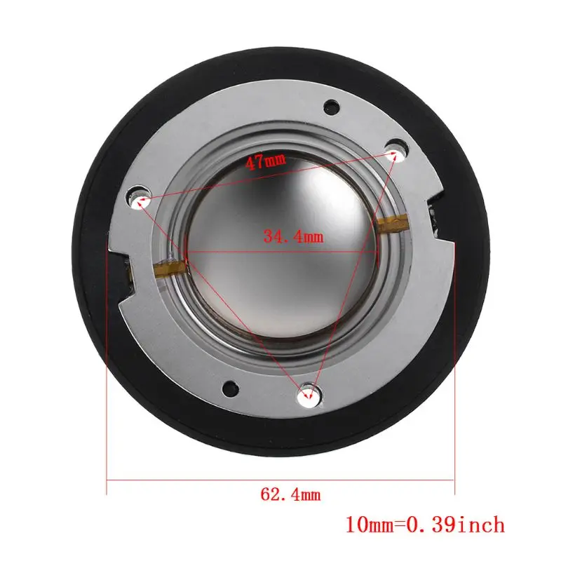 Черный твитер Aft диафрагма RX14 8Ohm Аудио Динамик Замена PR10 PR12 PR12D PR15 PV112 PV115 PV215