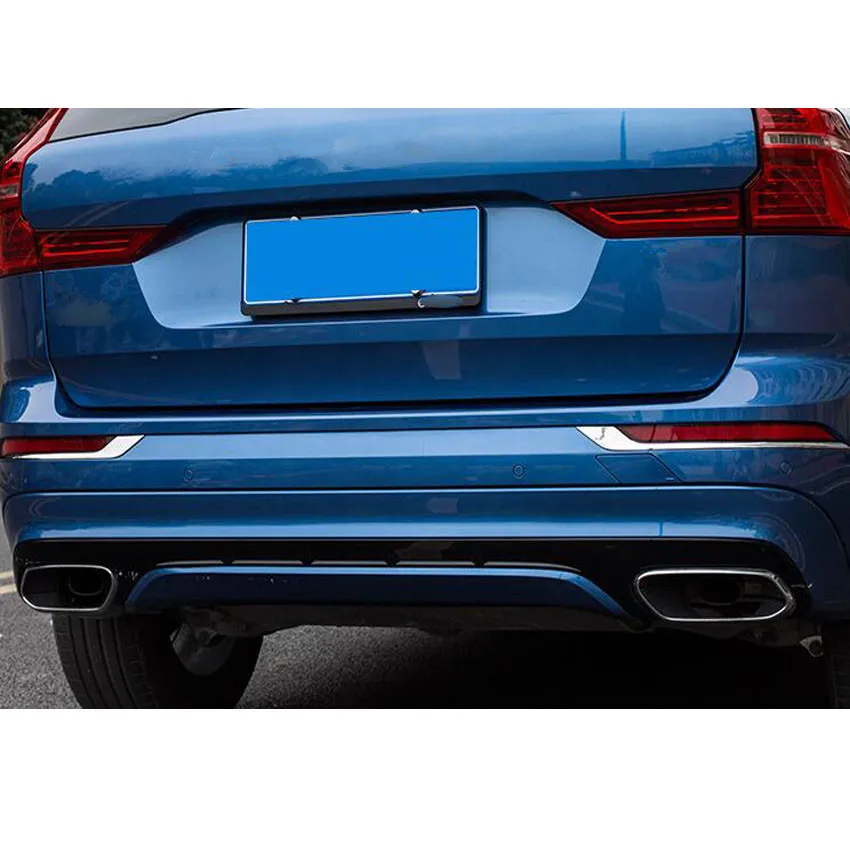 Car Exterior Accessories Styling for Volvo XC60 2018 Chrome ABS Car Rear Fog Light Lamp Eyelid Cover Trim Exterior Parts Car Exterior Accessories Styling for Volvo XC60 2018 Chrome ABS Car Rear Fog Light Lamp Eyelid Cover Trim Exterior Parts