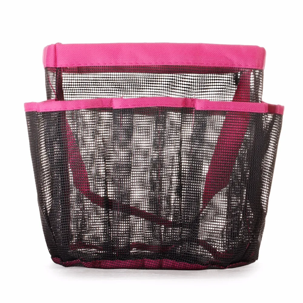Quick Dry Bath Baskets Hanging Mesh Shower Bath Caddy Cosmetic