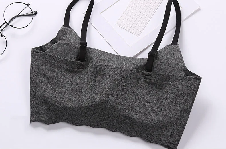 Queenral 2pcslot Seamless Bras For Women Underwear Lingerie Wireless BH Comfortable Soft Bralette Solid Color Brassiere  5