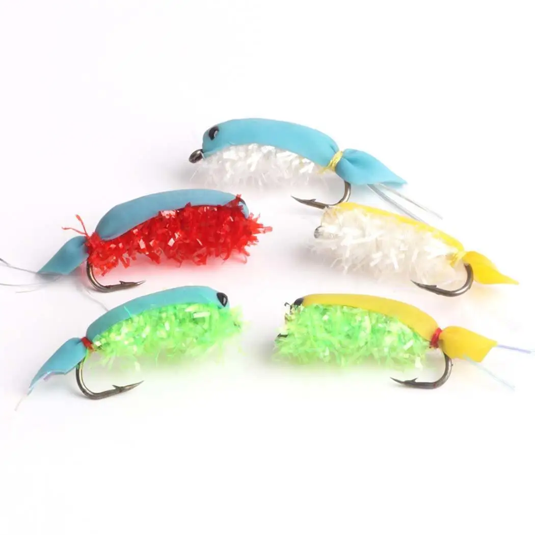 

12 Pcs Durable Practical Animal Shape With Hole Fish Hook Sturdy, With Barbs Outdoor Fishing Tool