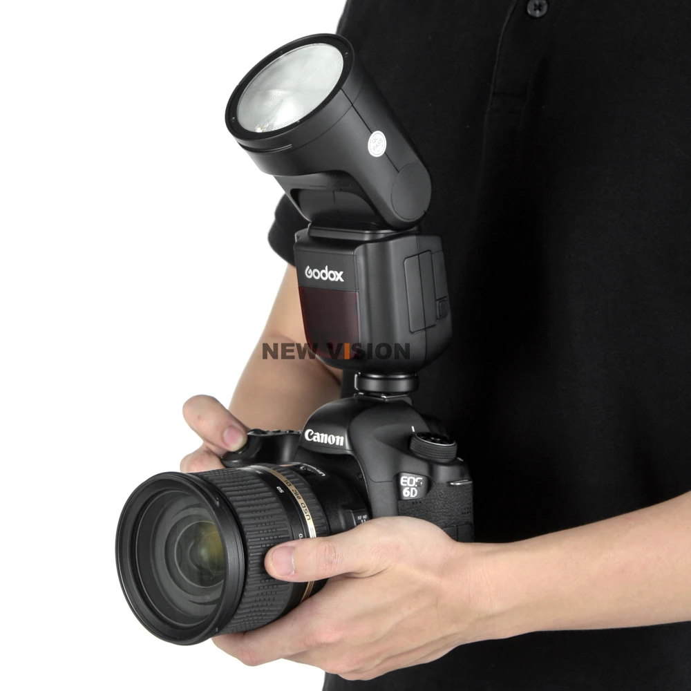 В наличии! Вспышка Godox V1 Speedlite TTL HSS 1/8000s со встроенным литий ионным аккумулятором V1C