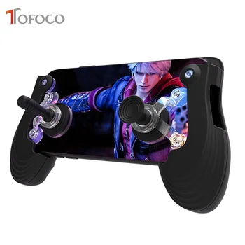 

Mini Size Touch Screen Mobile Gamepad + Gamepad joystick + Suction cup for IOS Android Mobile Gamepad Pad Games Controller