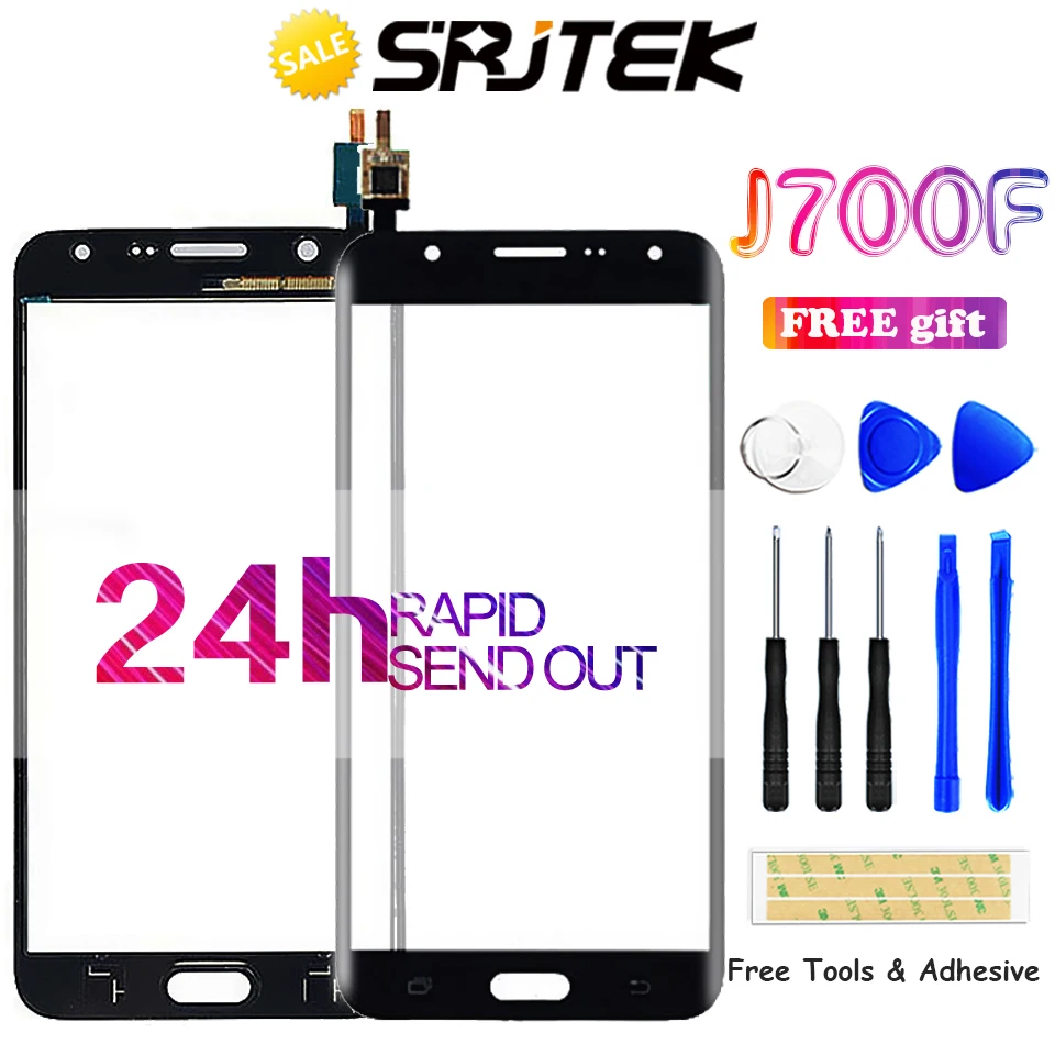 Экран для Samsung Galaxy J7 2015 J700 сенсорный дигитайзер передняя стеклянная панель
