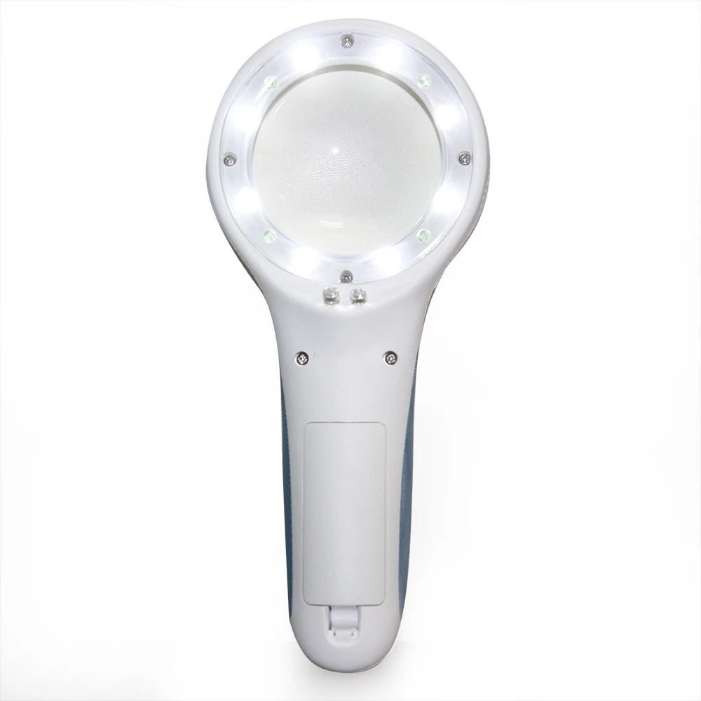 

Potable Blue LED Cold Light Skin Analyzer With 8 Times Magnification Effect Skin Analysis Detection Personal Care