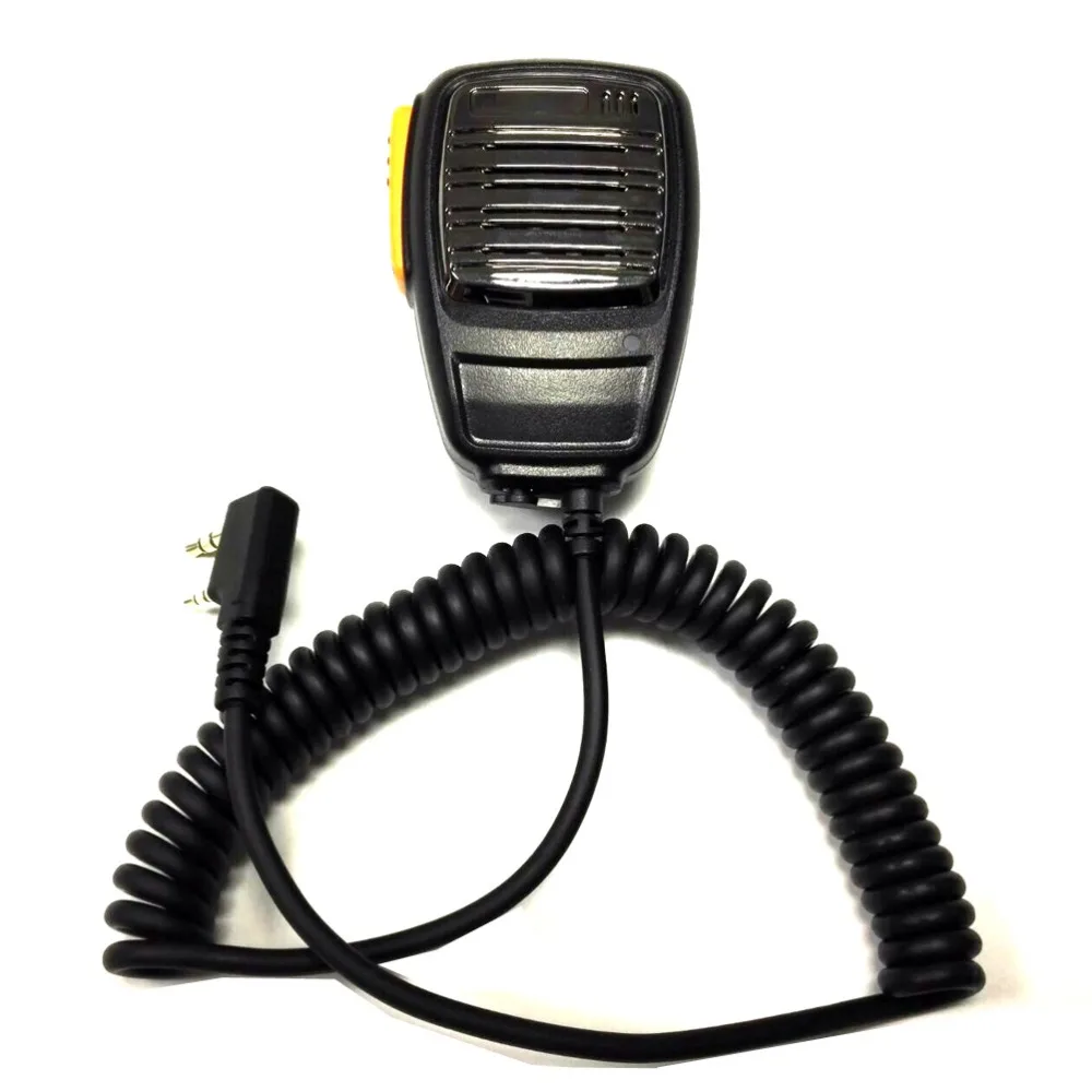 2 Pin PTT Speaker Mic For Kenwood Walkie Talkie Baofeng UV-5R Wouxun KG-UV8D Retevis H777 RT-5R PUXING Ham Radio (5)