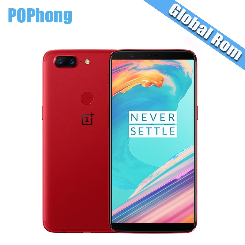 Чехол из ПВХ для Oneplus 5T смартфон 6 ГБ/8 ГБ Оперативная память 64/128 ГБ Snapdragon 835 Octa Core 6,01 дюймов Android 7,1 AMOLED двойные задние Камера 20,0+ 16,0 Мп