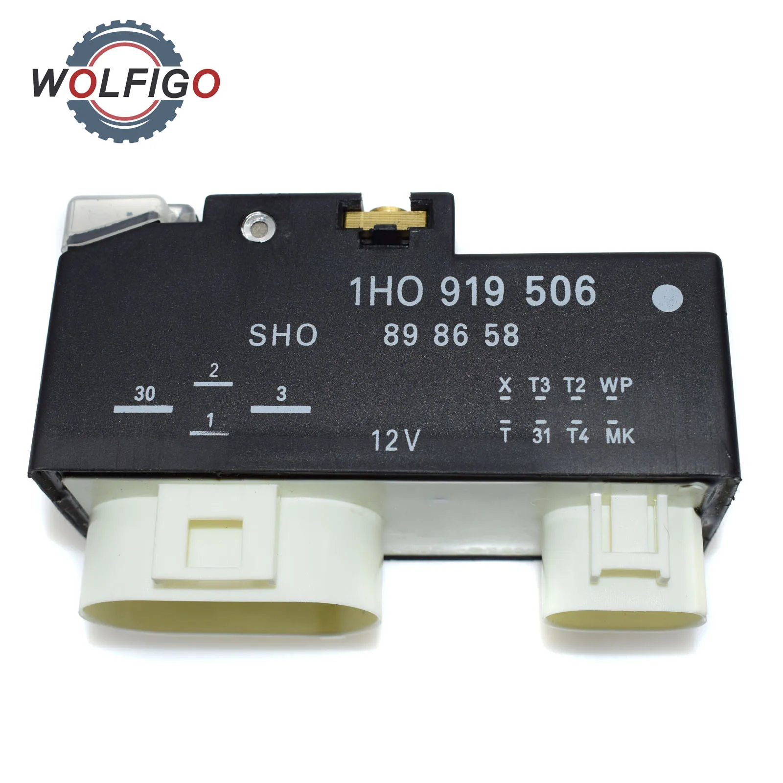Релейный радиатор переключателя вентилятора WOLFIGO для 1992 1993 1994 VW Golf Jetta Corrado 1H0919506 |
