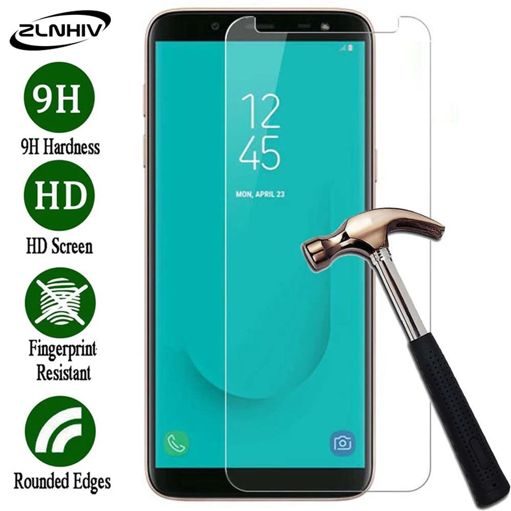 Закаленное стекло zlnвич для samsung Galaxy a8 2018 защитная пленка экрана телефона a5 2017 a6 a7