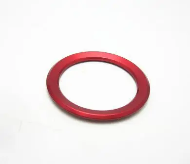 Автомобиль руль логотип украшение круг отделка для BMW F30 F20 F25 e84 F15 F16 F10 F32 F34 автомобильный значок кольцо интерьерные аксессуары - Название цвета: Красный