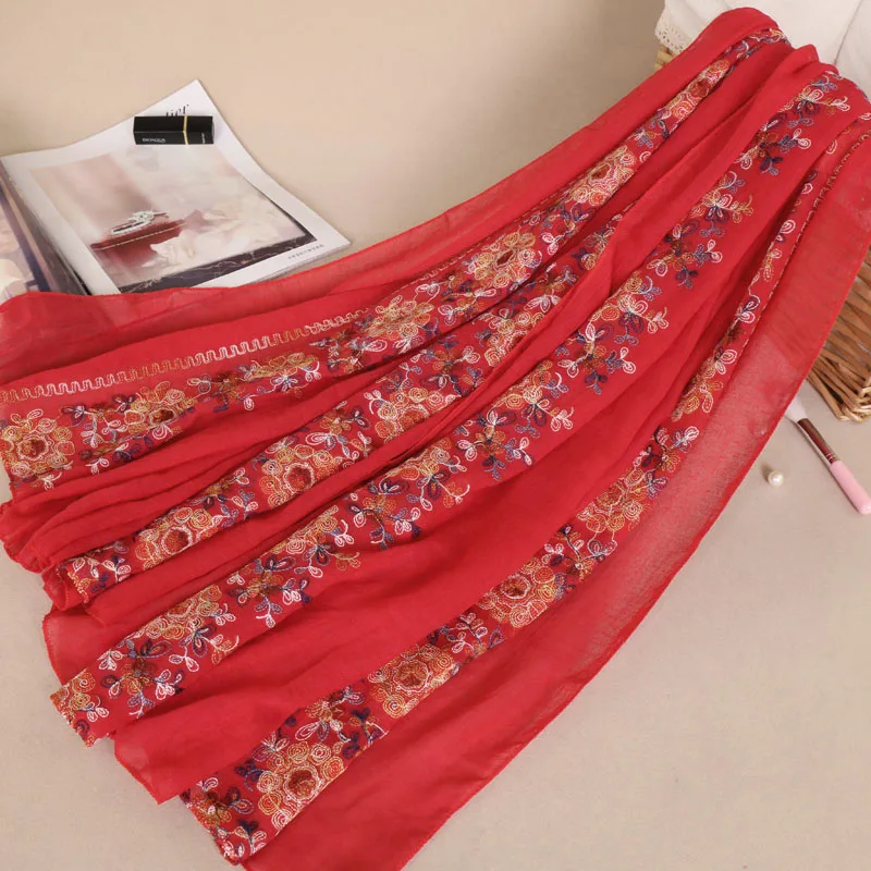 Высокое качество модные женские длинные мягкие татуировки Хлопок Лен обертывания шарф шаль больше цветов мулисм хиджаб