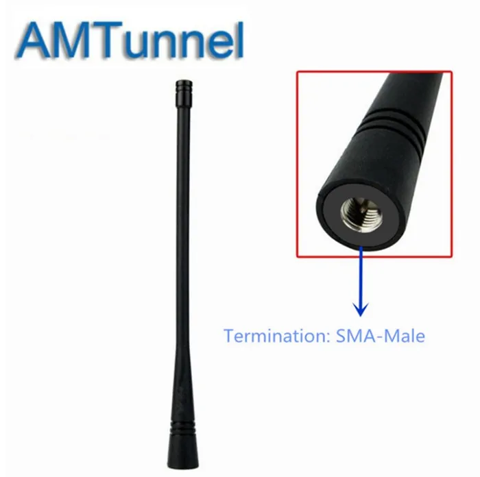 Antena para радио portátil SMA-M doble банда tapones UHF для TYT MD-380/Retevis RT3 Puxing PX-2P радио de dos vías antena