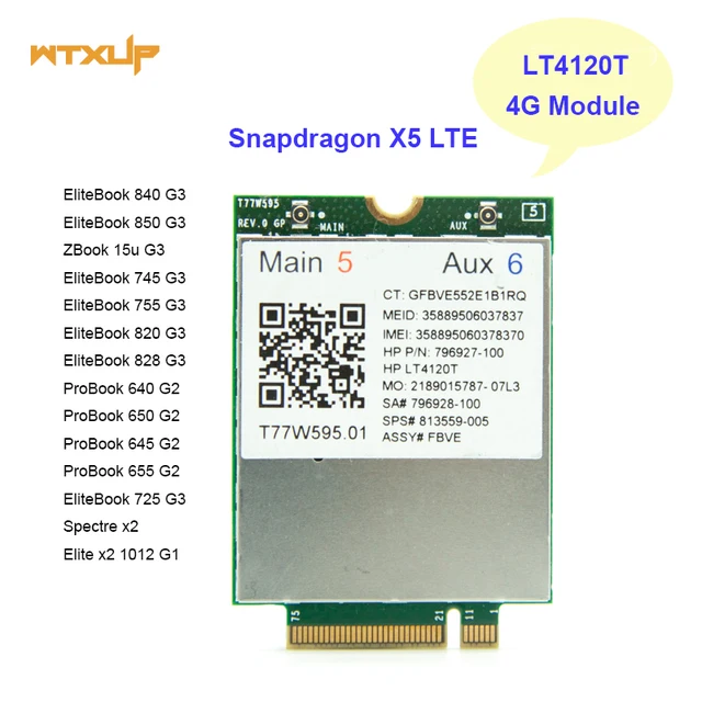 Driver: HP EliteBook 745 G3 Snapdragon X5 LTE Modem HP EliteBook 745 G3 Snapdragon X5 LTE Modem Driver for Mac