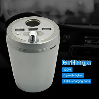 

Vehemo 3.1A for Bluetooth Cigarette Socket Charger Cigarette Socket Cup Holder Cigarette Socket Car Charger USB Charger