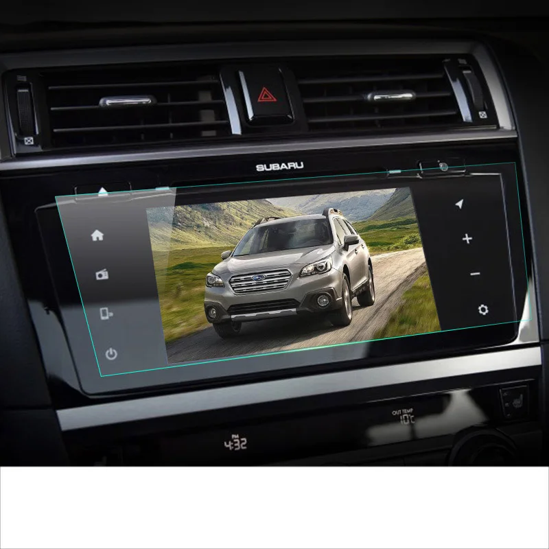 

lsrtw2017 car navigation GPS screen protective toughened film for subaru forester xv outback legacy 2015 2016 2017 2018 2019