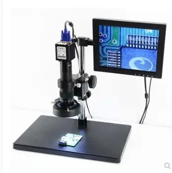 

Industrial camera. Electron microscope. Hd digital microscope. Video maintenance magnifier with screen