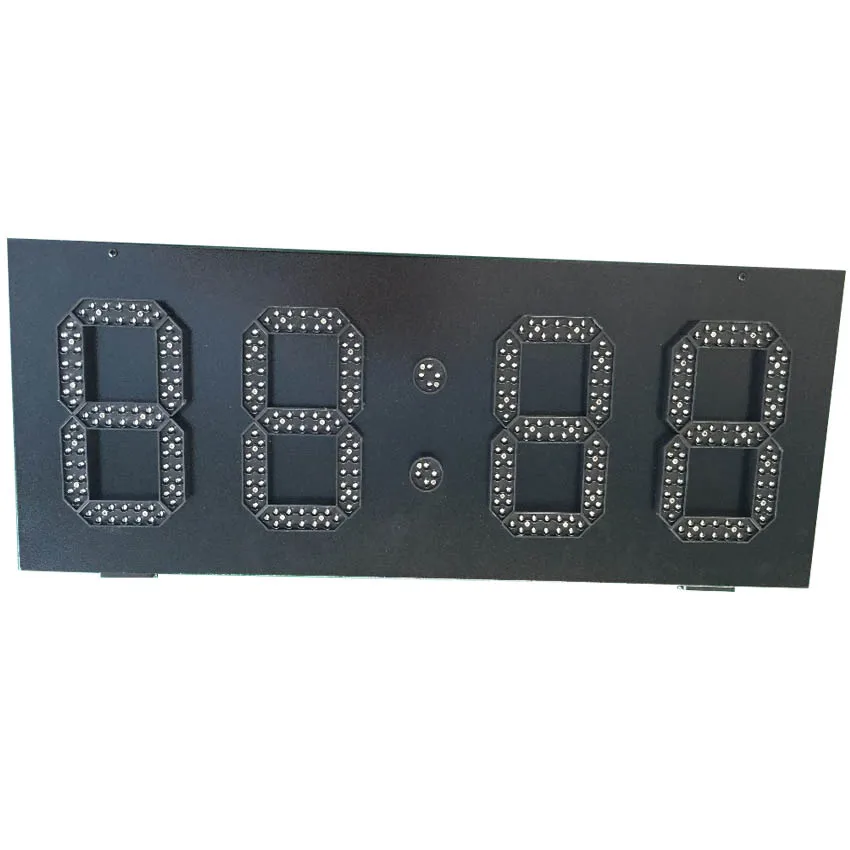 

LED Time Screen 6'' 8'' 10'' 12'' 15'' led Temperature Screen High Brightness LED lamp 800x305mm Outdoor led Display